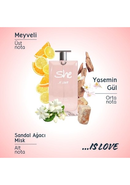 Love Kadın EDT 50 ml fiyatları