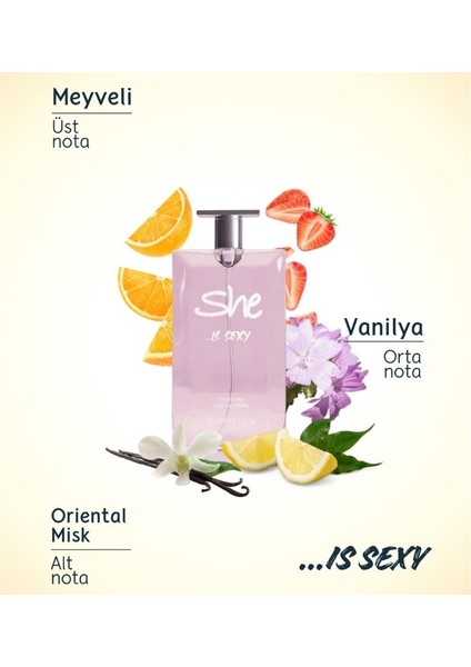 Sexy Kadın EDT 50 ml fırsatları