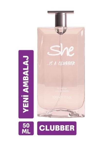 Clubber Kadın EDT 50 ml