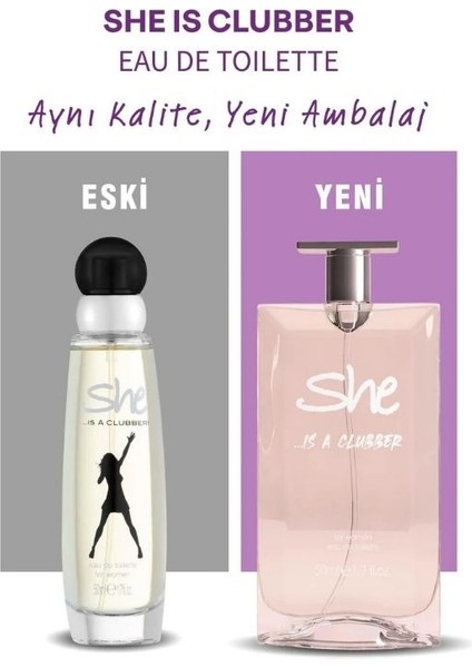 Clubber Kadın EDT 50 ml fırsatları