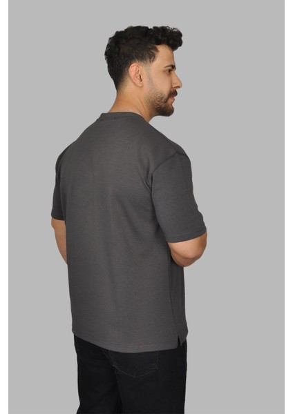 2772 Bisiklet Yaka Oversize Erkek T-Shirt fiyatları