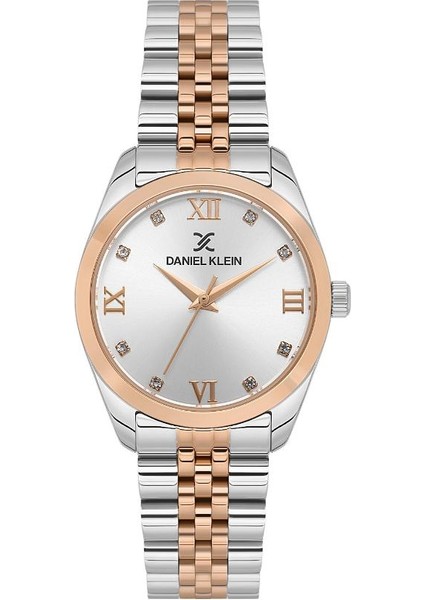 DK.2.2306-05 3 Atm Suya Dayanıklı Rose-Gümüş Kadın Kol Saati