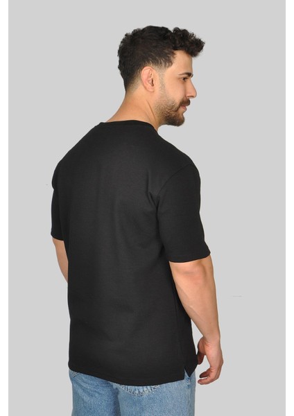 2772 Bisiklet Yaka Oversize Erkek T-Shirt fiyatları