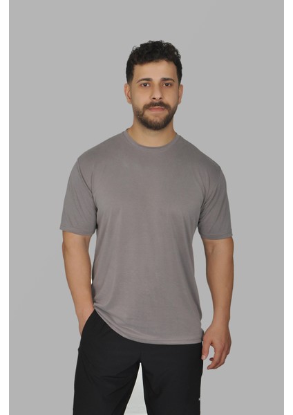 2924 Bisiklet Yaka Oysha erkek T-Shirt