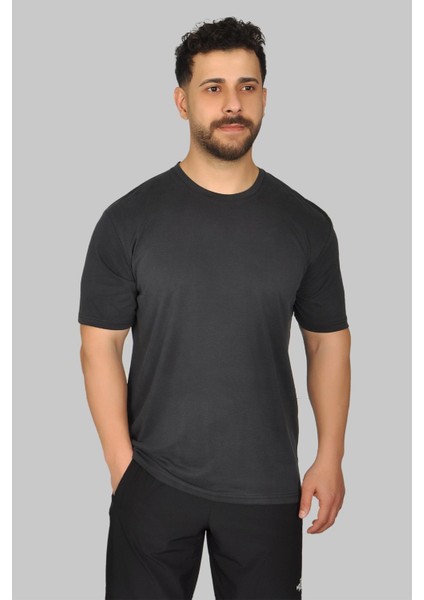 2924 Bisiklet Yaka Oysha erkek T-Shirt