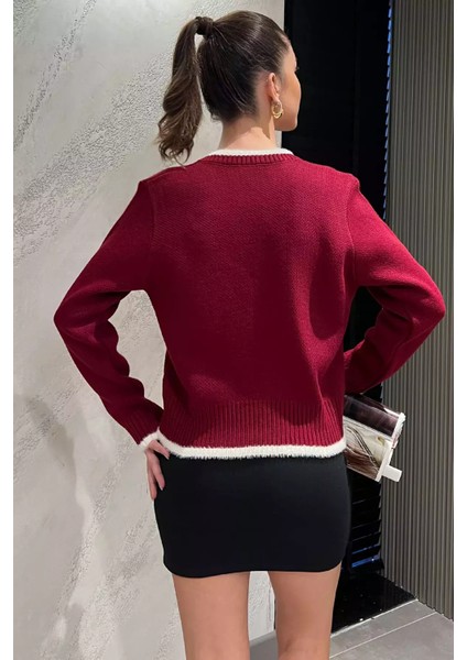 Ön Bağlamalı Kadın Triko Ceket (S-M-L Beden Uyumludur) P-00013155 modelleri