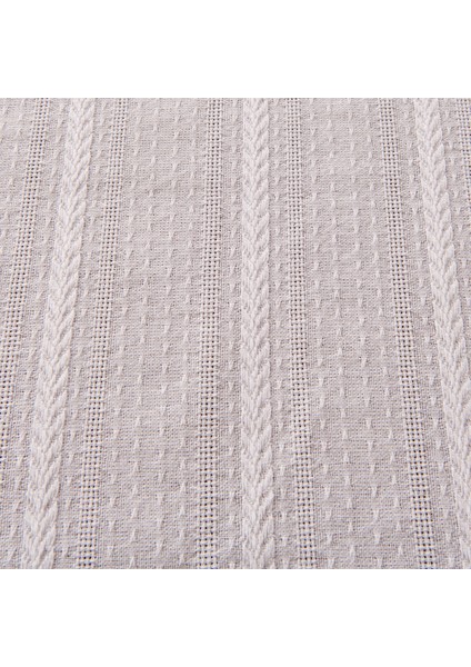 Soft Granny Runner - Beyaz - 40X135 cm