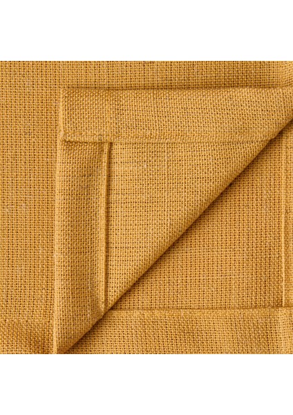 Soft Bella Keten Runner - Hardal - 50X140 cm fiyatları