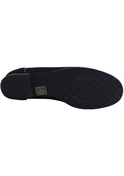 Deri Sıyah Loafer Düz 04 2016 63