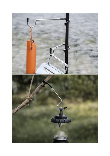 Çok Fonksiyonlu S Şekilli Paslanmaz Çelik Kanca - Kamp ve Ev Için Kaymaz Asma Aparatı modelleri