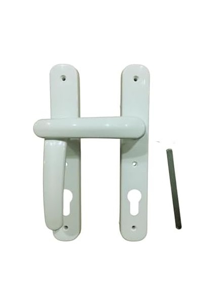 Pimapen Banyo Wc Plastik Sac Destekli Kapı Kolu Takımı (Barel Yuvalı)