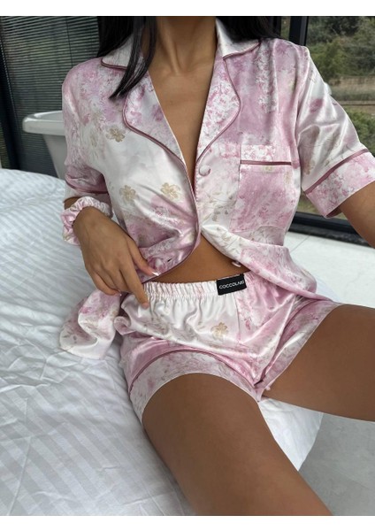 Coccolarsı Colori Del Mondo Saten Kısa Pijama Takım fiyatları