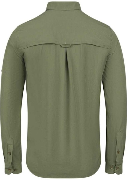 Gablin - Erkek Likralı Haki - Hızlı Kuruyan Outdoor Gömlek - 2ASGBL0303 fırsatları