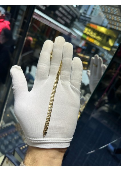 14 Ayar Altın Sıralı Bileklik modelleri