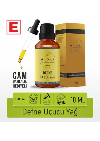 Saf Defne Uçucu Yağı 10 ml
