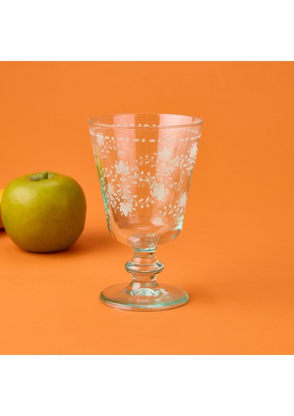Lina Ayaklı Su Bardağı - Turkuaz - 280 ml