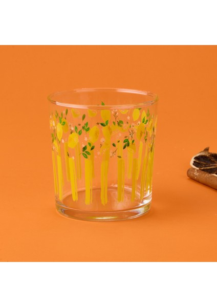 Frutta Cam Su Bardağı - Sarı - 380 ml