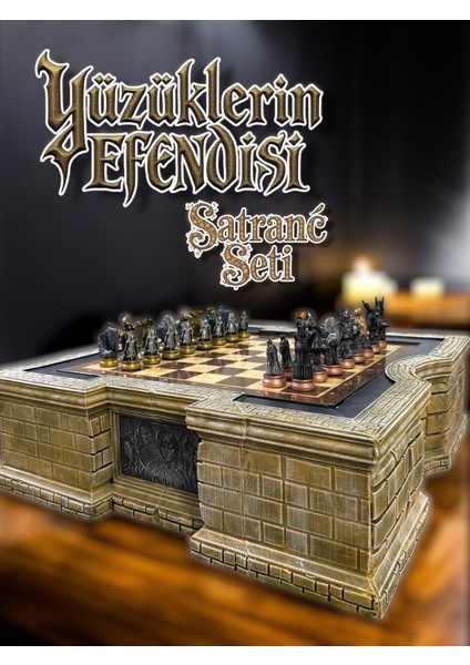 Yüzüklerin Efendisi Satranç Seti No.001