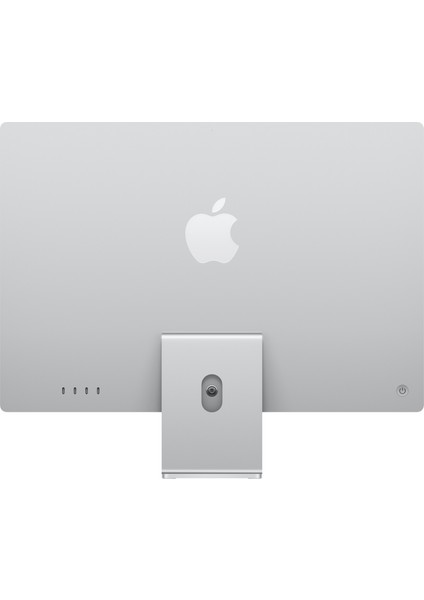 iMac M4 Çip 24GB 512GB SSD macOS 24" All In One Bilgisayar MCR24TU/A Gümüş