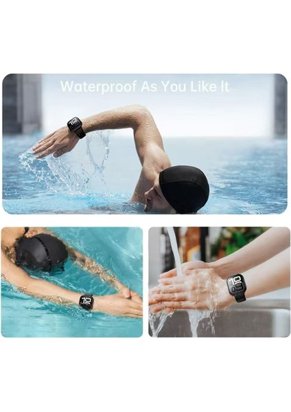 Apple Watch 7 8 9 10 45MM Deniz Havuz Için Su Geçirmez Ekran Koruyuculu Kasa Koruyucu modelleri