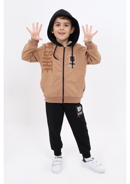 Erkek Çocuk Baskılı Eşofman Takım modelleri