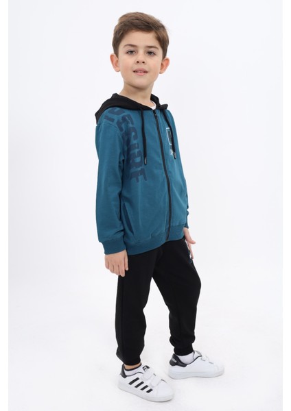 Erkek Çocuk Baskılı Eşofman Takım modelleri