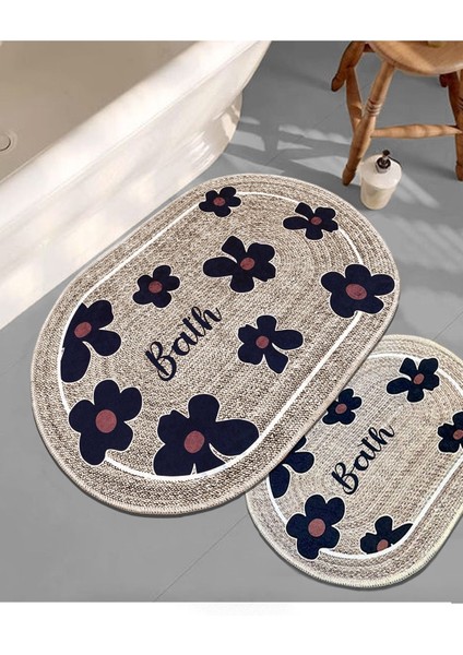 Moole Bej 2'li Set Banyo Paspası Djtbanyo