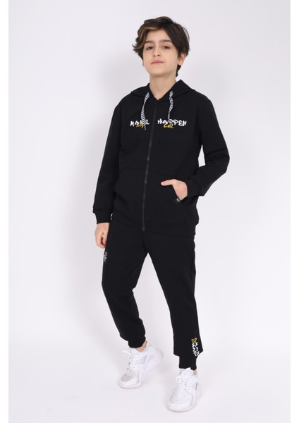 Erkek Çocuk Baskılı Eşofman Takım