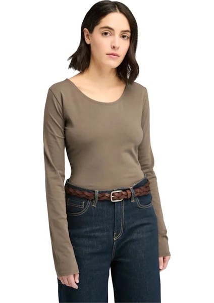 Long-Sleeve Slım Fıt Tee
