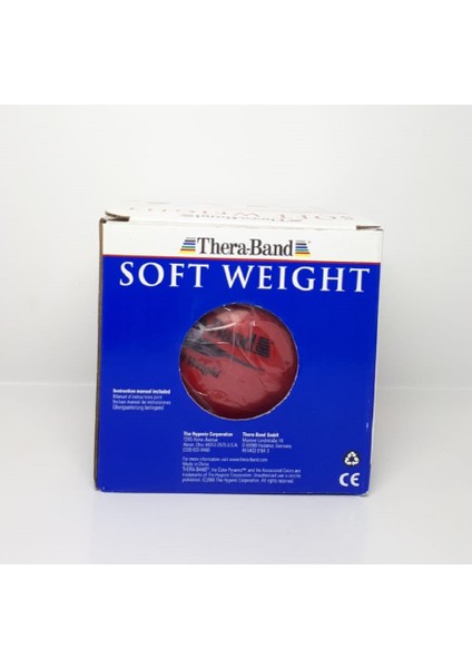 Soft Weıght El Ayak Ağırlık Topu Kırmızı 1.5kg