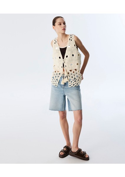 Kroşe Yelek TS1250007029003 modelleri