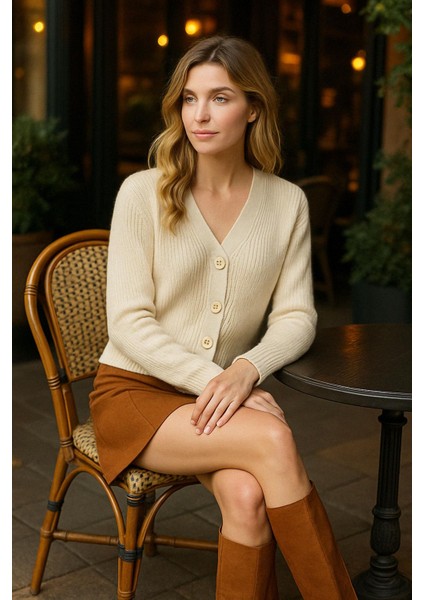 Camaıeu Düğmeli Kadın Hırka modelleri