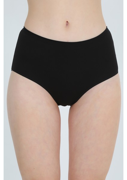 Bayan Yüksek Bel Modal 3'lü Mix Color Külot fırsatları