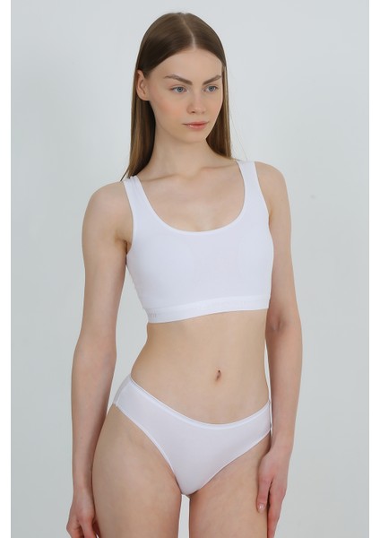 Bayan Bikini Modal 3'lü Mix Color Külot