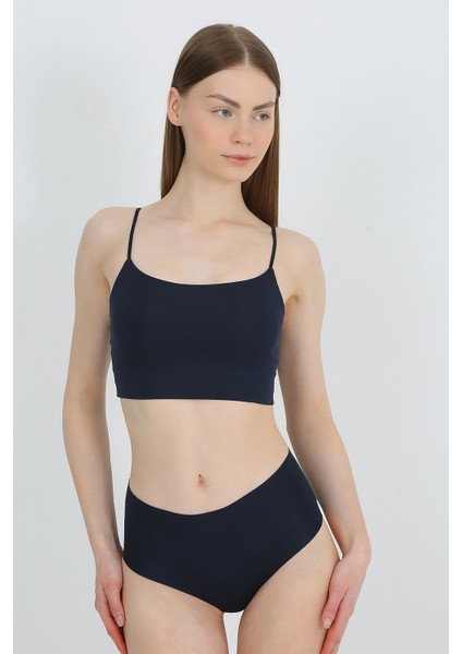 Yüksek Bel Basic Lazer Kesim Bikini Külot 3'lü Paket fiyatları