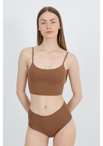 Yüksek Bel Basic Lazer Kesim Bikini Külot 3'lü Paket fiyatları