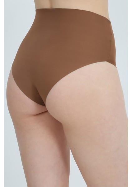 Yüksek Bel Basic Lazer Kesim Bikini Külot 3'lü Paket modelleri