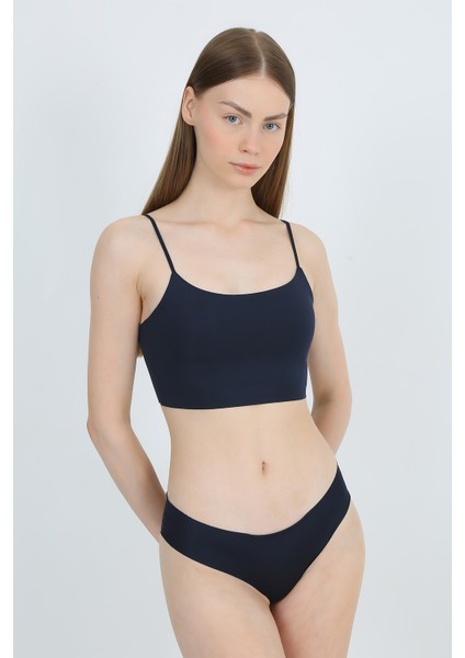 Yüksek Bel Basic Lazer Kesim Bikini Külot 3'lü Paket fiyatları