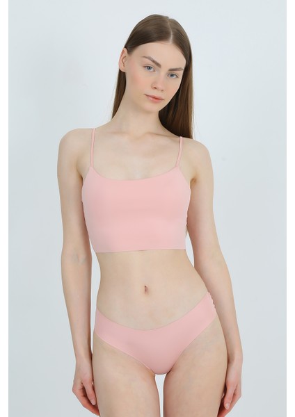 Yüksek Bel Basic Lazer Kesim Bikini Külot 3'lü Paket fiyatları