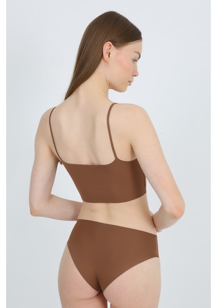 Yüksek Bel Basic Lazer Kesim Bikini Külot 3'lü Paket fiyatları