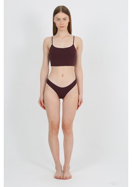 Basic Lazer Kesim Bikini Külot 3'lü Paket