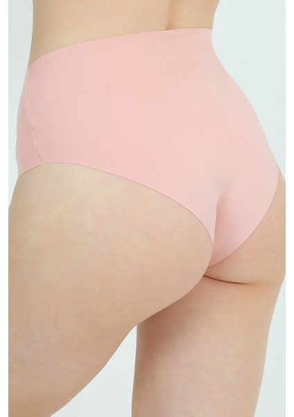 Yüksek Bel Basic Lazer Kesim Bikini Külot 3'lü Paket modelleri
