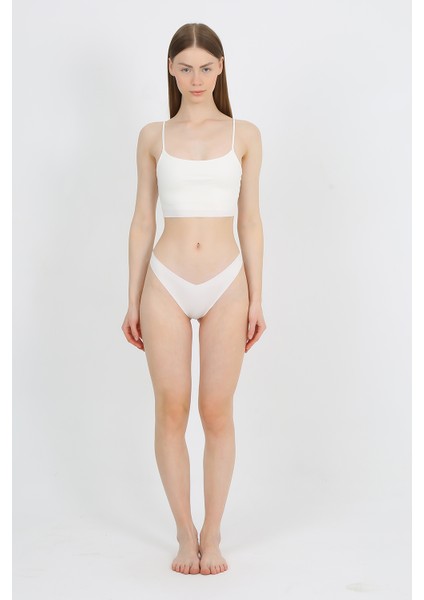 Basic Lazer Kesim Brazilian Külot 3'lü Paket