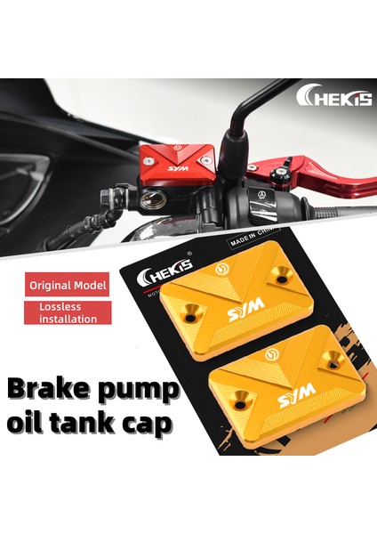 Sym Aksesuar Jet X/jet 14/adx/ Hidrolik Yağ Kutusu Kapağı (Sarı)