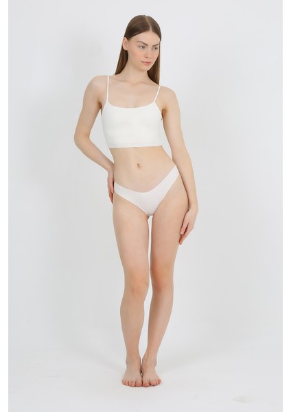 Basic Lazer Kesim Bikini Külot 3'lü Paket