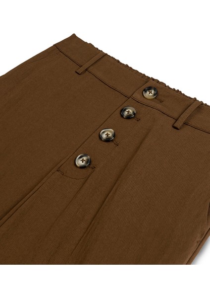 Düğmeli Straıght Fit Pantolon TS1250003158074
