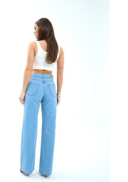 7044 Kot Pantolon-Mavi