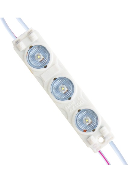 Modül LED 12V 1.5W Gün Işiği 2835 73X16 mm IP65 195-210LM 170 Derece