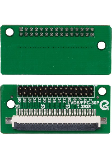 LCD Panel Flexi̇ Repai̇r Kart LVDS/FPC-30P 1.0mm Hd Fpc Input 30P Turn Pin QK0823B