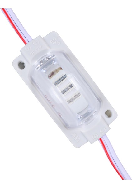 12 Volt 0.6 Watt 2835 Rgb 85X73 mm IP65 240-260 Lüm 180 Derece Modül LED
